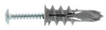 Gipsdybel driva 4,5 x 45 mm nylon m/skrue 8 stk. - Spit